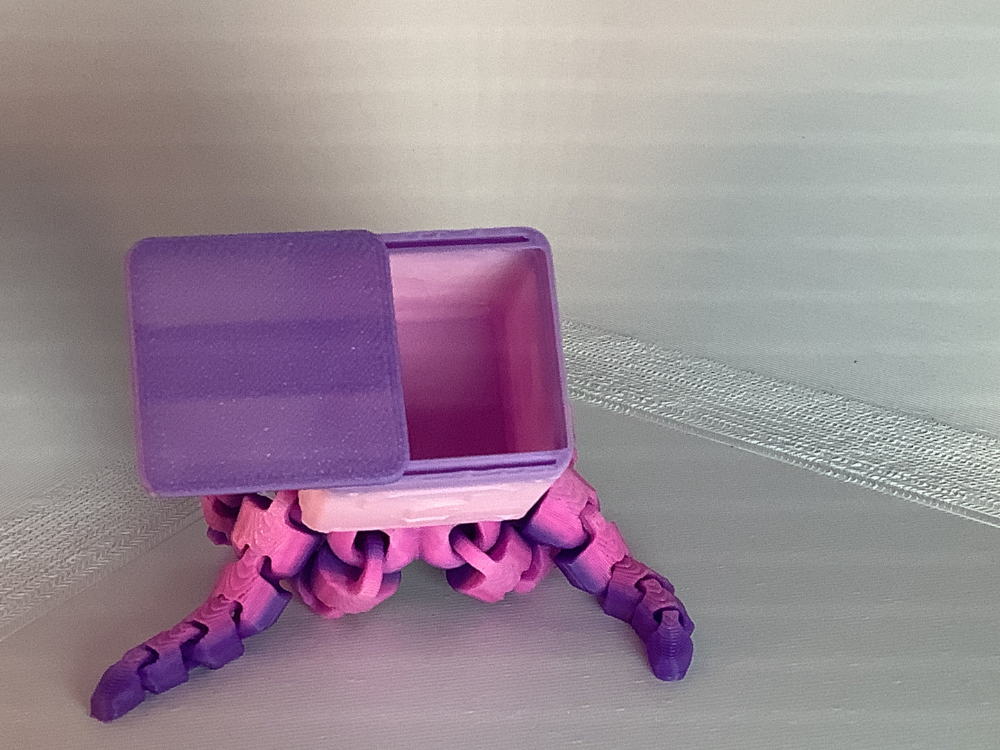Purple/Pink Octostashie Hat Pin