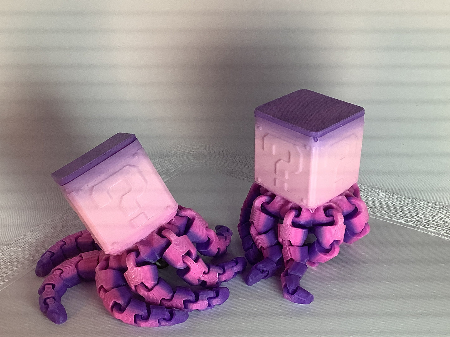 Purple/Pink Octostashie Hat Pin