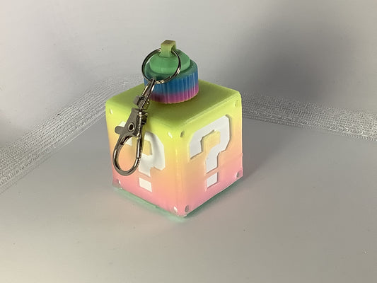 UV “Y/O/P” Variant LED Power Block Keyring