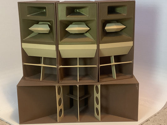 Paneled Wood Funktion One Speaker Replica