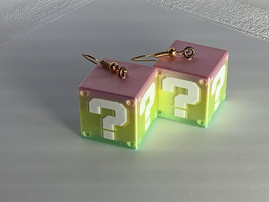 UV Power Block Earrings