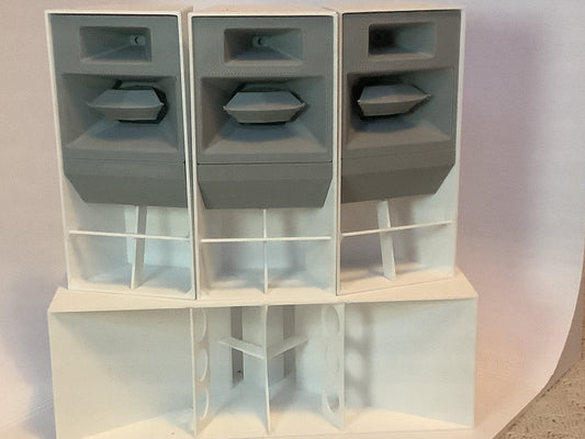 White/Grey “Easy Jack” Funktion One Speaker Replica