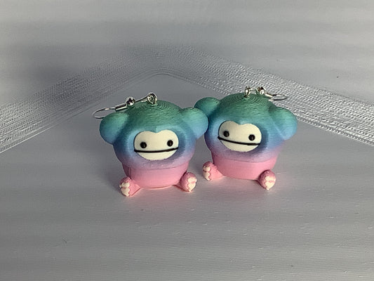 Cotton Candy Benny Earrings
