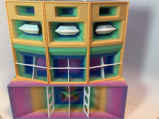 Pastel Rainbow Funktion One Speaker Replica
